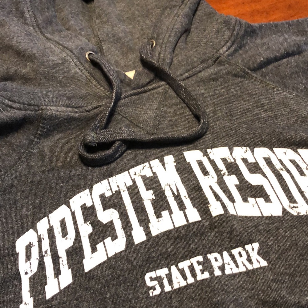 PIPESTEM RESORT State Park Hoodie by Baypointe